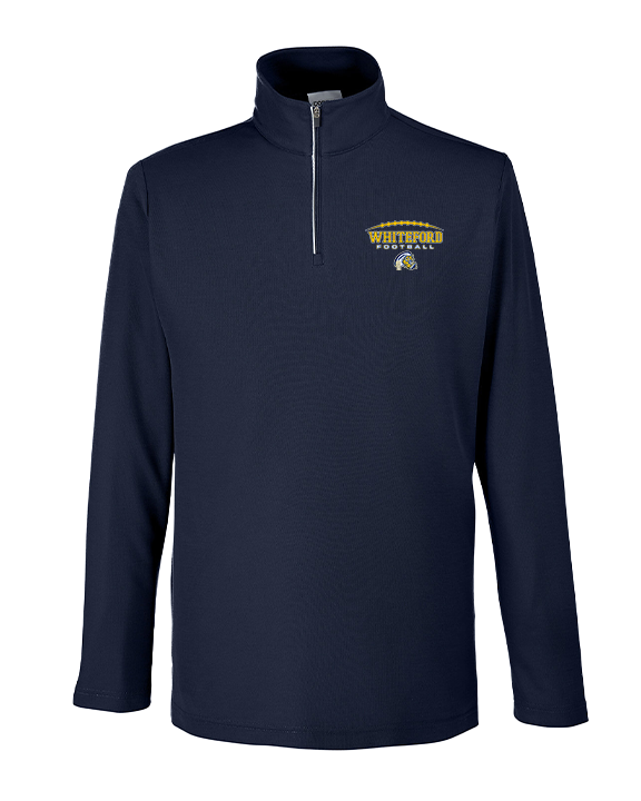 Whiteford HS Football Logo Custom 01 - Mens Quarter Zip