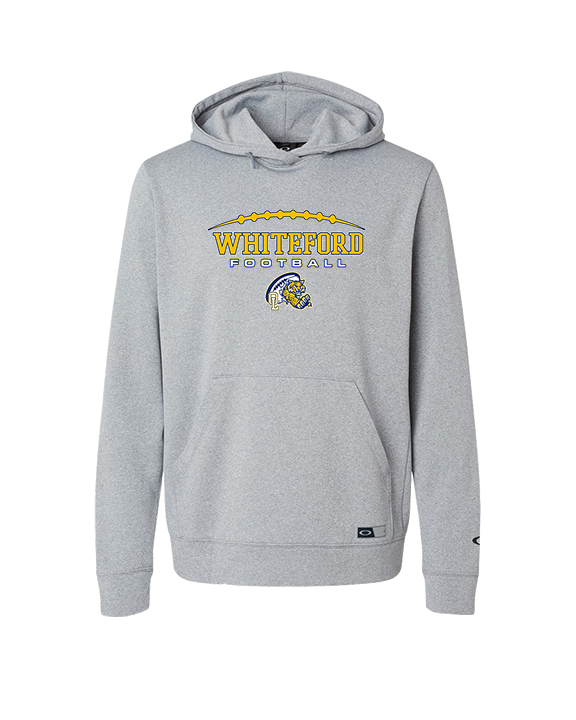 Whiteford HS Football Logo Custom 01 - Oakley Performance Hoodie