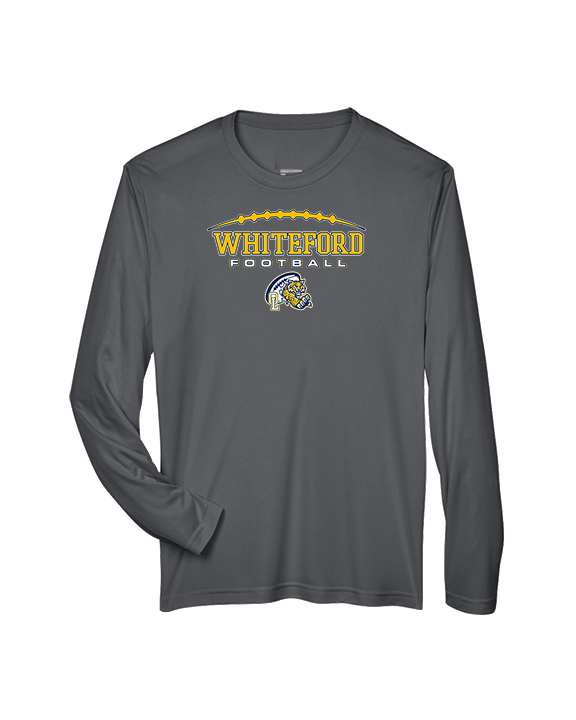 Whiteford HS Football Logo Custom 01 - Performance Longsleeve