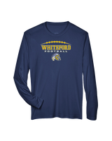 Whiteford HS Football Logo Custom 01 - Performance Longsleeve