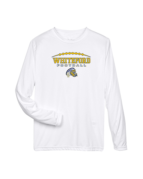 Whiteford HS Football Logo Custom 01 - Performance Longsleeve
