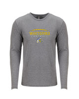 Whiteford HS Football Logo Custom 01 - Tri-Blend Long Sleeve
