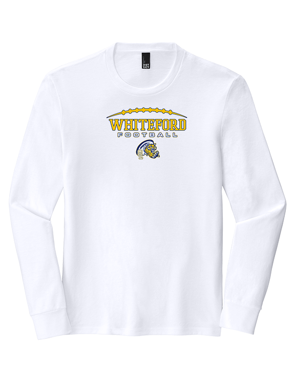 Whiteford HS Football Logo Custom 01 - Tri-Blend Long Sleeve