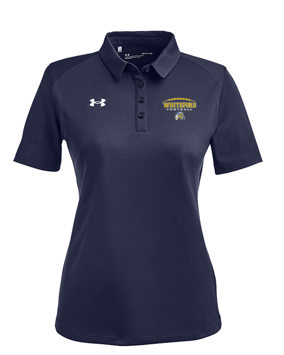 Whiteford HS Football Logo Custom 01 - Under Armour Ladies Tech Polo