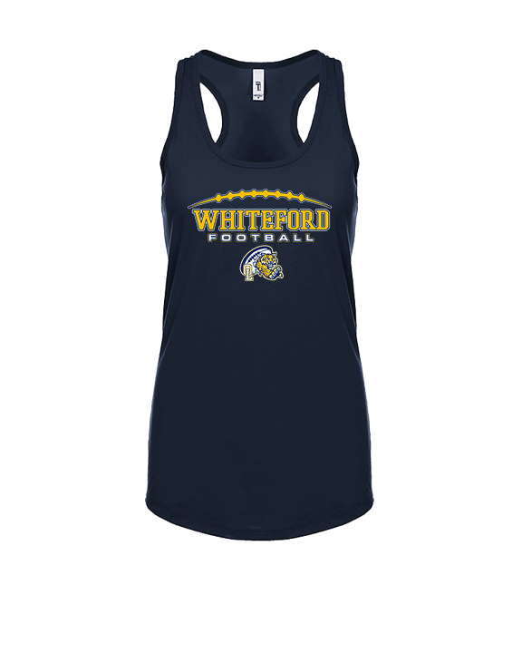 Whiteford HS Football Logo Custom 01 - Womens Tank Top