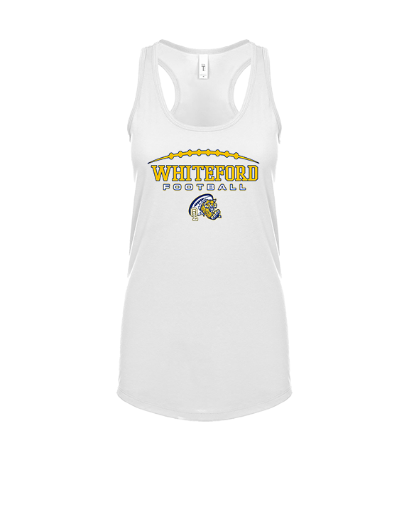 Whiteford HS Football Logo Custom 01 - Womens Tank Top