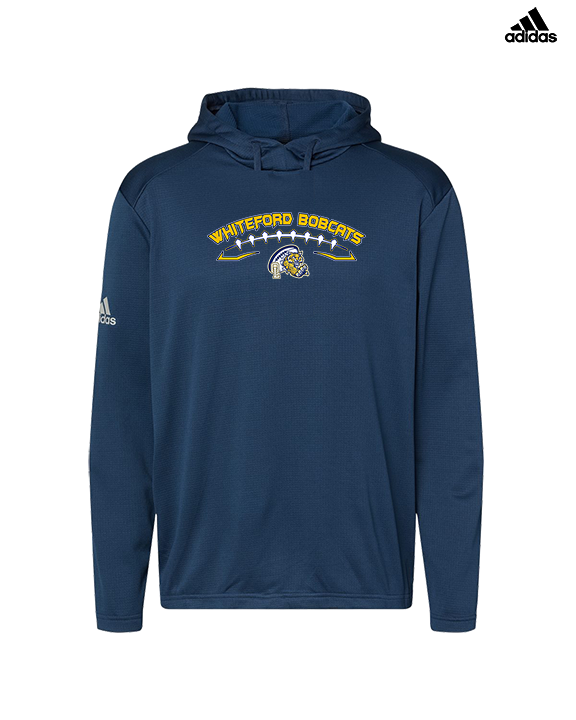 Whiteford HS Football Logo Custom 02 - Mens Adidas Hoodie