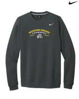 Whiteford HS Football Logo Custom 02 - Mens Nike Crewneck