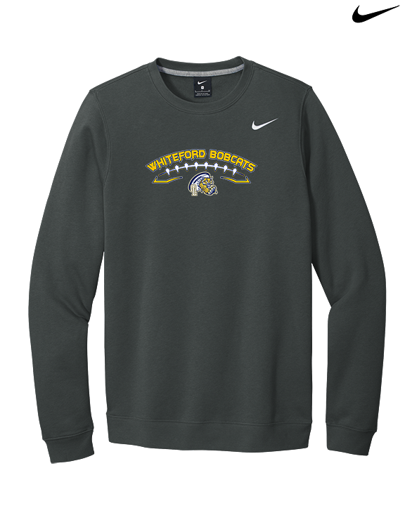 Whiteford HS Football Logo Custom 02 - Mens Nike Crewneck