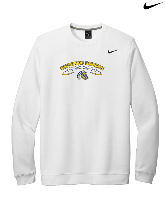 Whiteford HS Football Logo Custom 02 - Mens Nike Crewneck