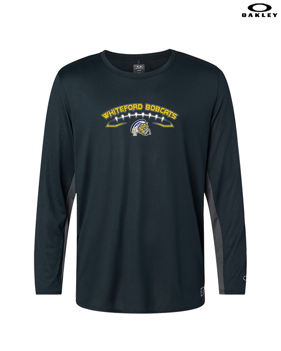 Whiteford HS Football Logo Custom 02 - Mens Oakley Longsleeve