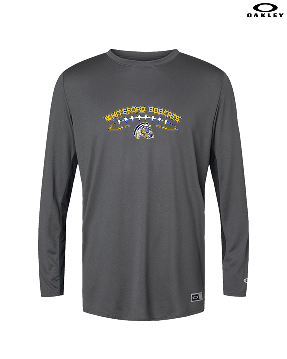 Whiteford HS Football Logo Custom 02 - Mens Oakley Longsleeve