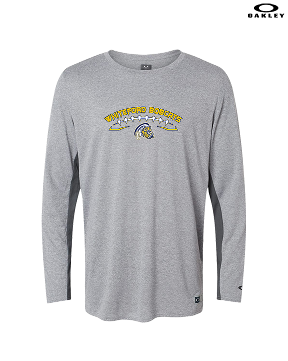 Whiteford HS Football Logo Custom 02 - Mens Oakley Longsleeve