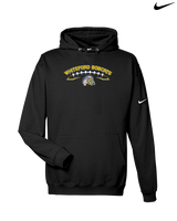 Whiteford HS Football Logo Custom 02 - Nike Club Fleece Hoodie