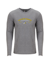Whiteford HS Football Logo Custom 02 - Tri-Blend Long Sleeve