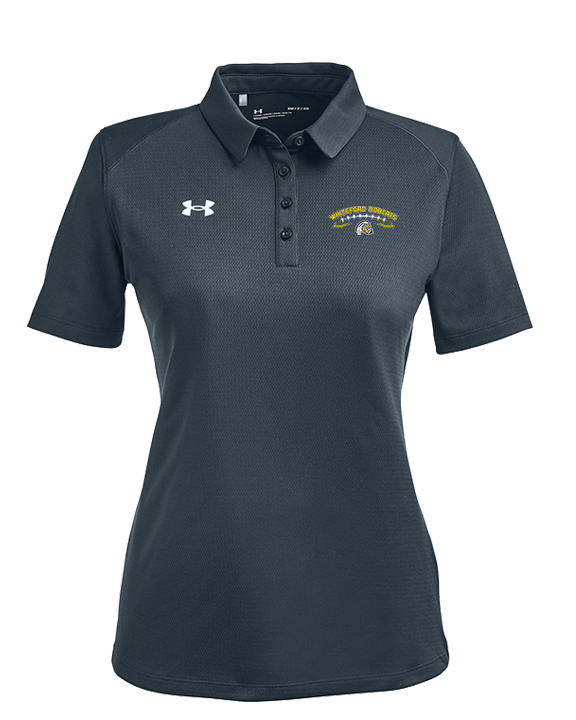 Whiteford HS Football Logo Custom 02 - Under Armour Ladies Tech Polo