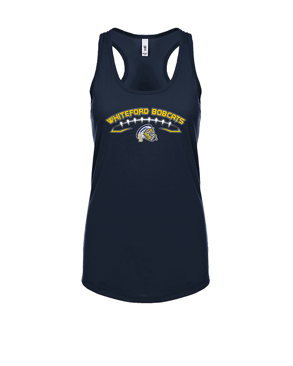 Whiteford HS Football Logo Custom 02 - Womens Tank Top