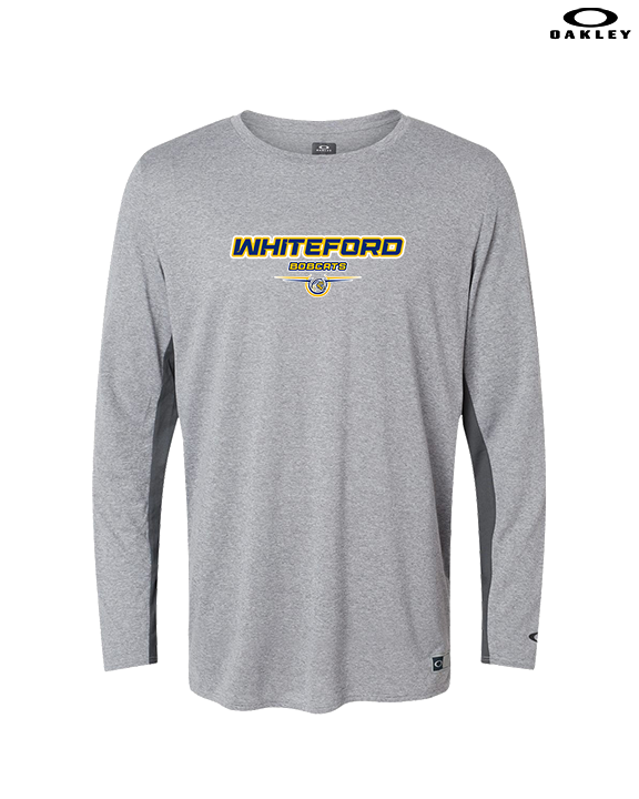Whiteford HS Football Design - Mens Oakley Longsleeve