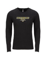 Whiteford HS Football Design - Tri-Blend Long Sleeve