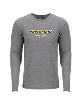Whiteford HS Football Design - Tri-Blend Long Sleeve