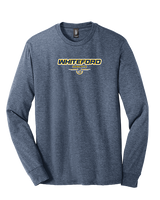 Whiteford HS Football Design - Tri-Blend Long Sleeve