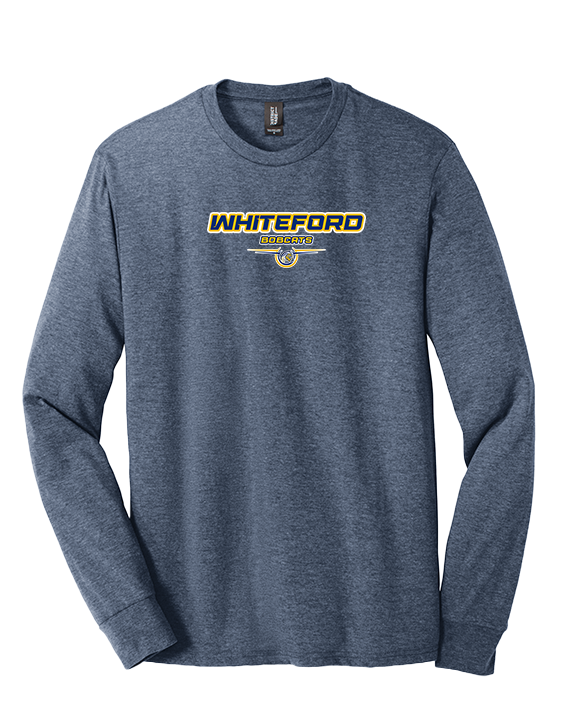 Whiteford HS Football Design - Tri-Blend Long Sleeve