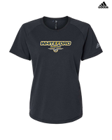 Whiteford HS Football Design - Womens Adidas Performance Shirt