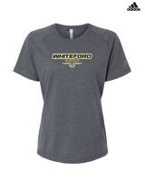 Whiteford HS Football Design - Womens Adidas Performance Shirt