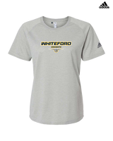 Whiteford HS Football Design - Womens Adidas Performance Shirt