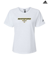 Whiteford HS Football Design - Womens Adidas Performance Shirt