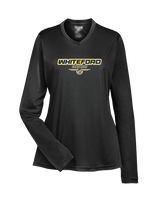 Whiteford HS Football Design - Womens Performance Longsleeve