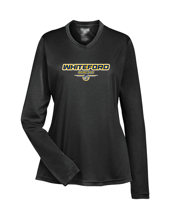 Whiteford HS Football Design - Womens Performance Longsleeve