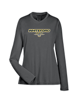 Whiteford HS Football Design - Womens Performance Longsleeve