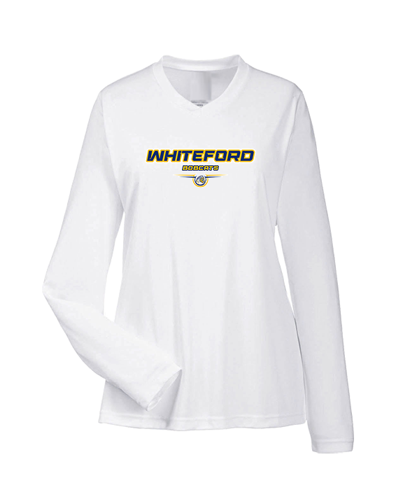 Whiteford HS Football Design - Womens Performance Longsleeve