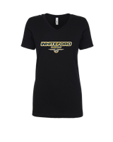 Whiteford HS Football Design - Womens Vneck