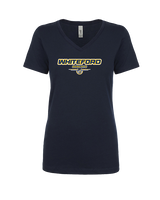 Whiteford HS Football Design - Womens Vneck