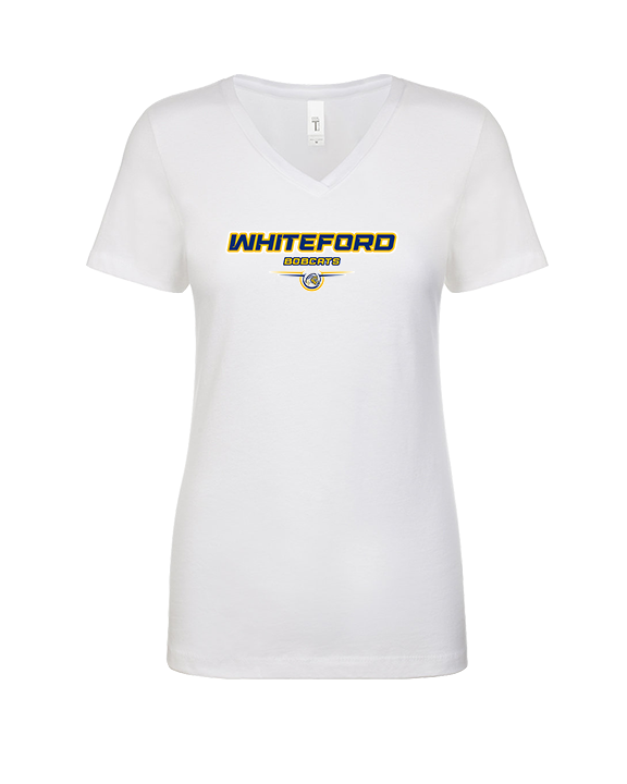 Whiteford HS Football Design - Womens Vneck