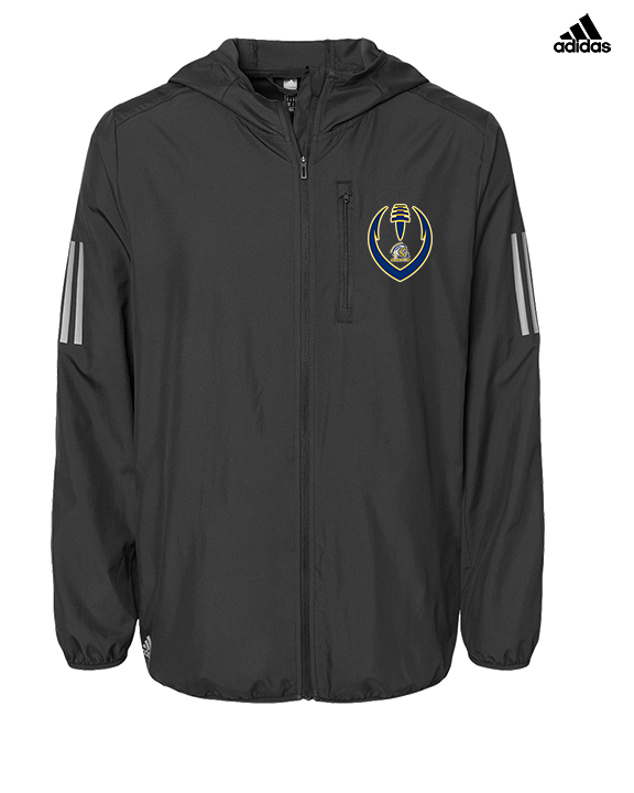 Whiteford HS Football Full Football - Mens Adidas Full Zip Jacket