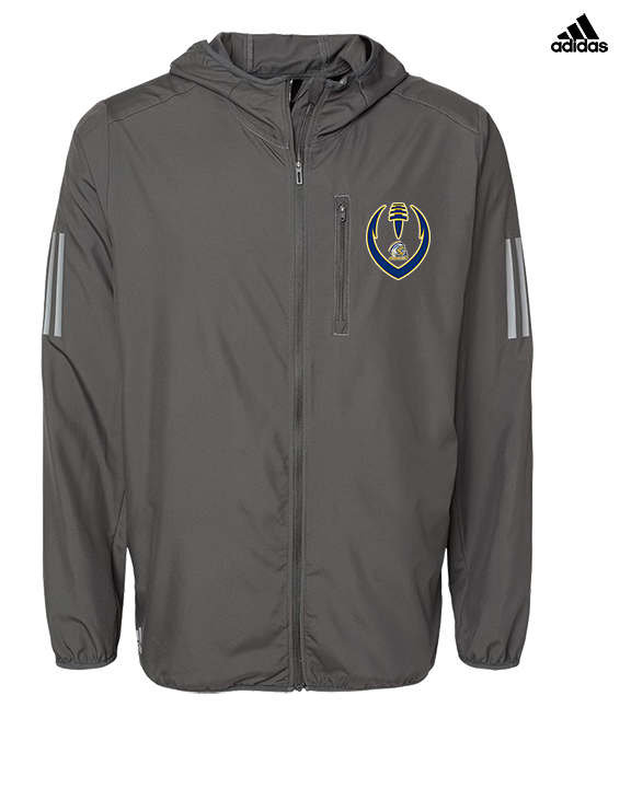 Whiteford HS Football Full Football - Mens Adidas Full Zip Jacket