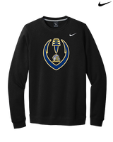 Whiteford HS Football Full Football - Mens Nike Crewneck