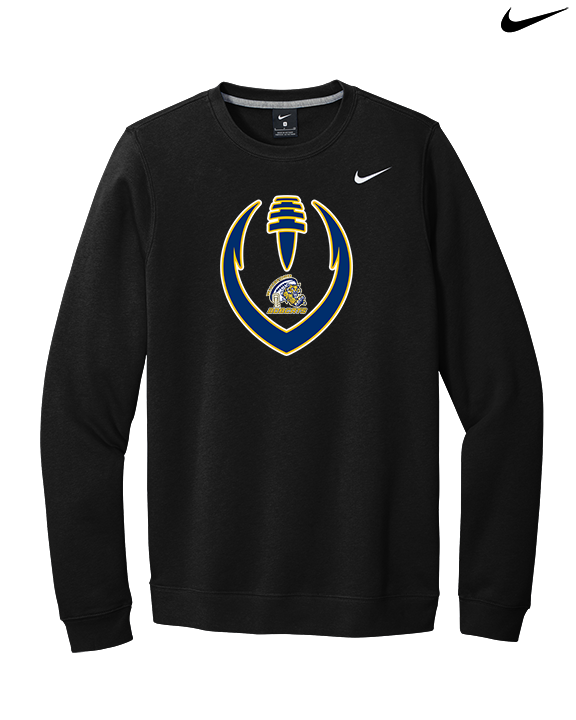 Whiteford HS Football Full Football - Mens Nike Crewneck