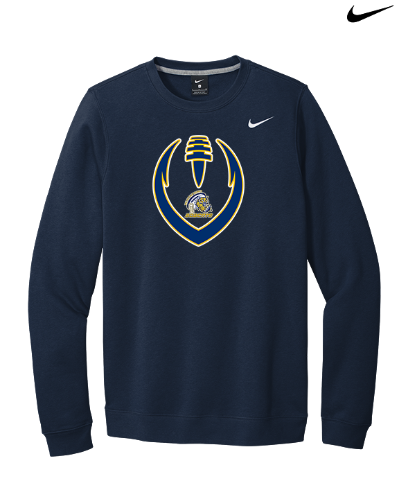 Whiteford HS Football Full Football - Mens Nike Crewneck
