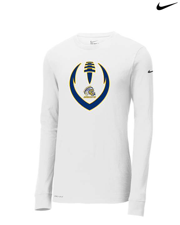 Whiteford HS Football Full Football - Mens Nike Longsleeve