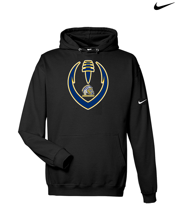 Whiteford HS Football Full Football - Nike Club Fleece Hoodie