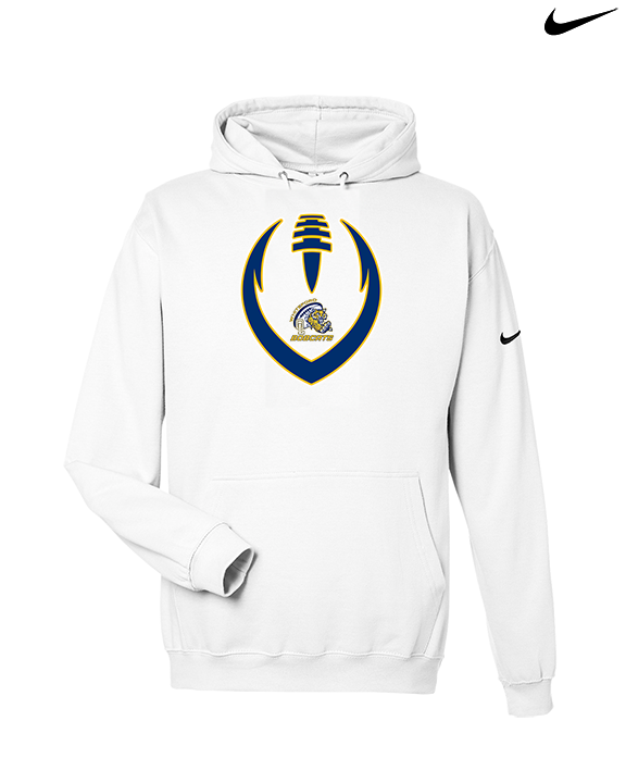 Whiteford HS Football Full Football - Nike Club Fleece Hoodie