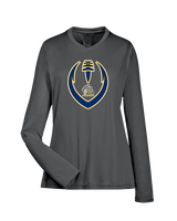 Whiteford HS Football Full Football - Womens Performance Longsleeve