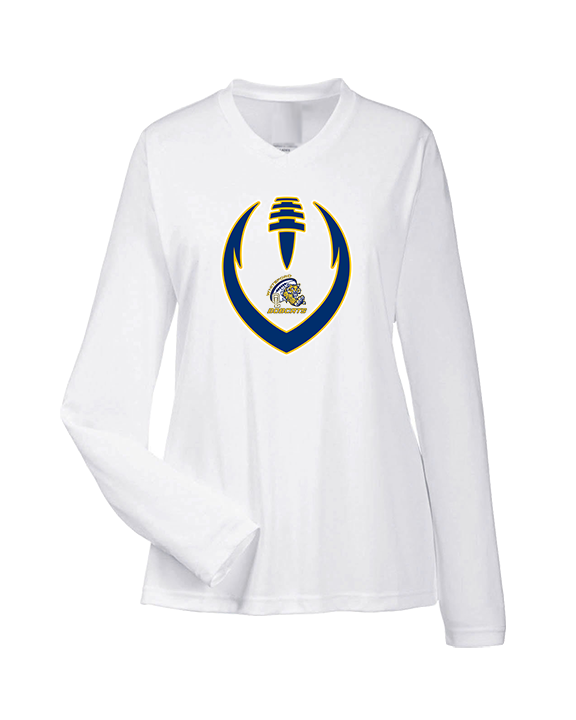 Whiteford HS Football Full Football - Womens Performance Longsleeve