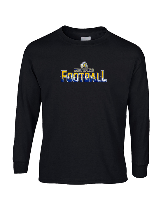 Whiteford HS Football Splatter - Cotton Longsleeve