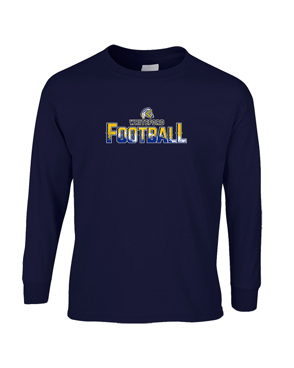 Whiteford HS Football Splatter - Cotton Longsleeve