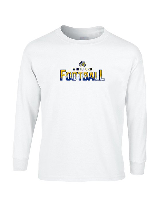 Whiteford HS Football Splatter - Cotton Longsleeve